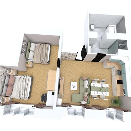 Oasis Apartments At Charles Square Прага Екстериор снимка